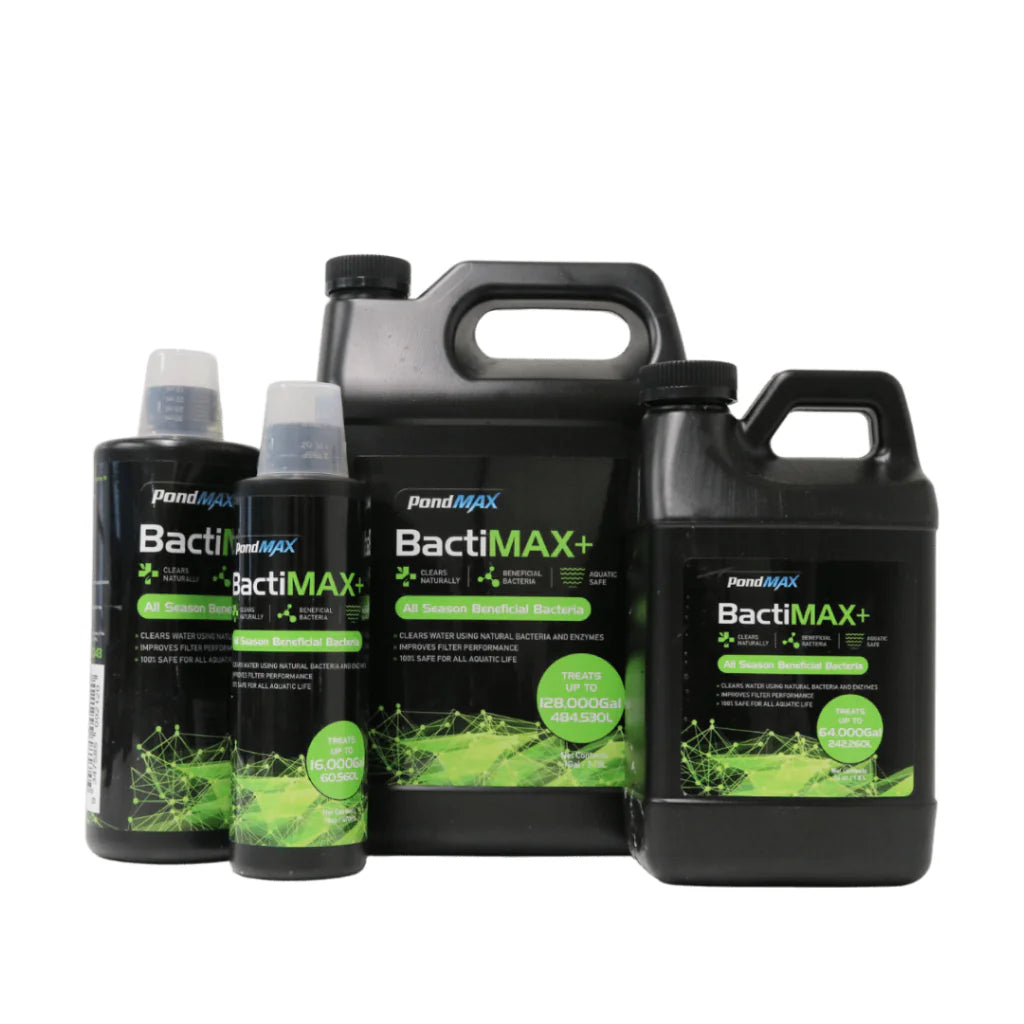 PondMAX - BactiMAX+ - All Season Beneficial Bacteria For Ponds - 64 oz