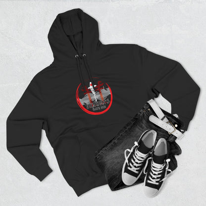 Dragon's Gate Koi Fleece Hoodie - Unisex - Cozy Streetwear
