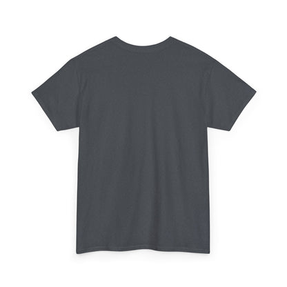 Dragon's Gate Koi Unisex Heavy Cotton Tee - Serene and Stylish Graphic T-Shirt