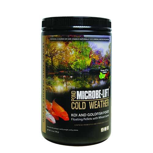 Microbe-Lift Wheat Germ Cold Weather Floating/Sinking Koi Food