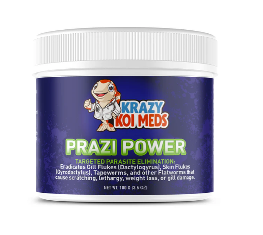 Krazy Koi Meds - Prazi Powder - Fluke Treatment