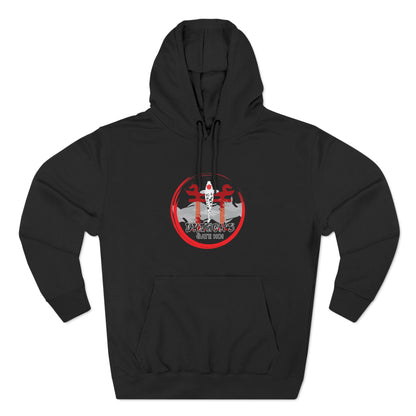 Dragon's Gate Koi Fleece Hoodie - Unisex - Cozy Streetwear
