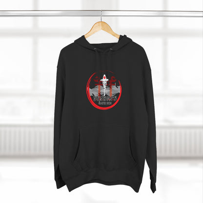 Dragon's Gate Koi Fleece Hoodie - Unisex - Cozy Streetwear