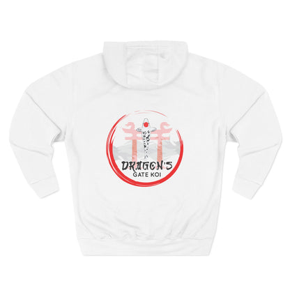 Three-Panel Fleece Hoodie