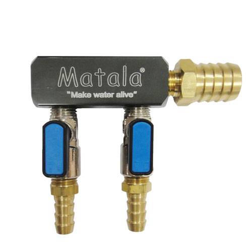 Matala 2 Way Heavy Duty Manifold 3/8"