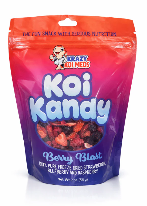 Krazy Koi Meds - Berry Blast – Freeze-Dried Koi Treat