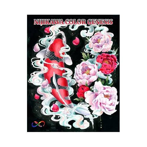 Nijikawa Color Genesis Sinking Koi Food (5mm Pellets)