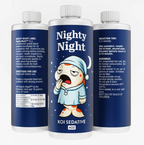 Krazy Koi Meds - Nighty Night - Koi Sedation