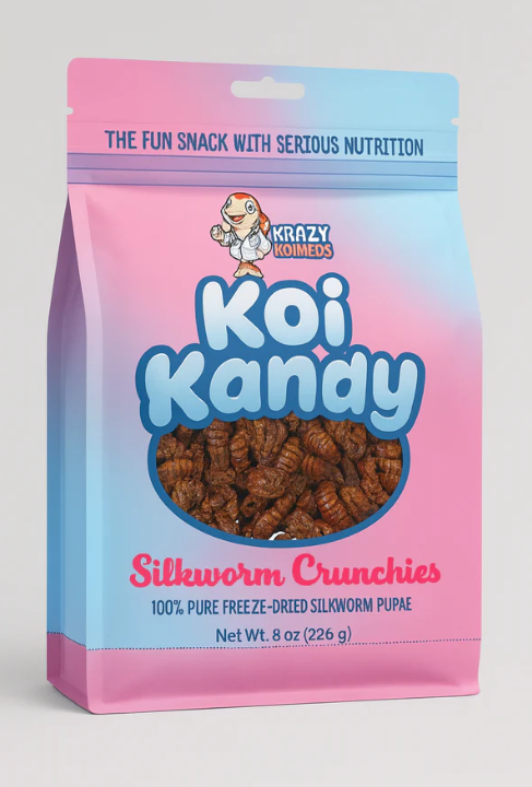 Krazy Koi Meds - Koi Kandy - Silkworm Crunchies